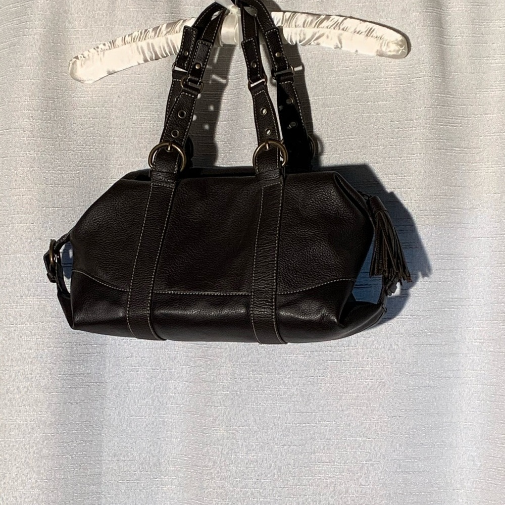Ann Taylor Loft Leather Handbag